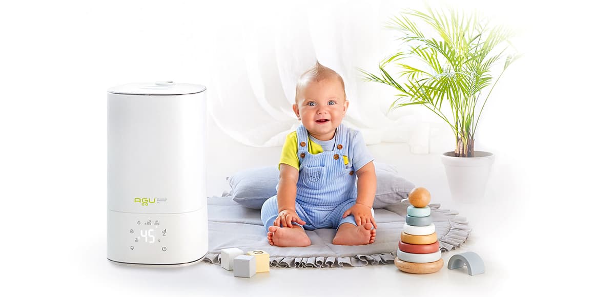 Увлажнитель воздуха для детей —польза и вред. Преимущества детского  увлажнителя воздуха AGU Misty